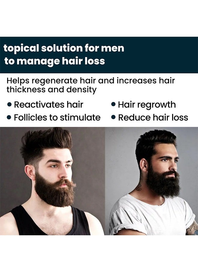 East Moon Extra Strength Hair Regrowth Serum 60ml，Hair Regrowth Treatment For Stronger, Thicker Longer Hair，Stops Hair Thinning (3 Pack)  - Image 3