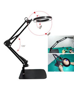 Aideli Upgraded 2-in-1 Magnifier with 72 LED Light & Stand, 10x Real Glass Magnifiers with Stand, 3 Color Modes, 10 Continuously Dimmable Tabletop Magnifiers for Close Up Work, Reading, Repair, Jewelry, Beauty & more.  - Image 5