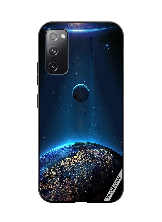 VR CREATIVE Protective Case Cover For Samsung Galaxy S20 FE 5G Galaxy Design Multicolour - Image 1