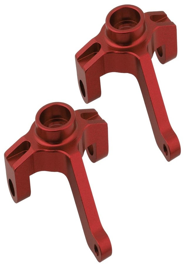 Hobbypark Aluminum Caster Mounts Steering Knuckles Hub Carrier (L/R) for Redcat Everest Gen7 PRO/Sport Replacement of 180002 (Set of 2) (Red) - Image 3