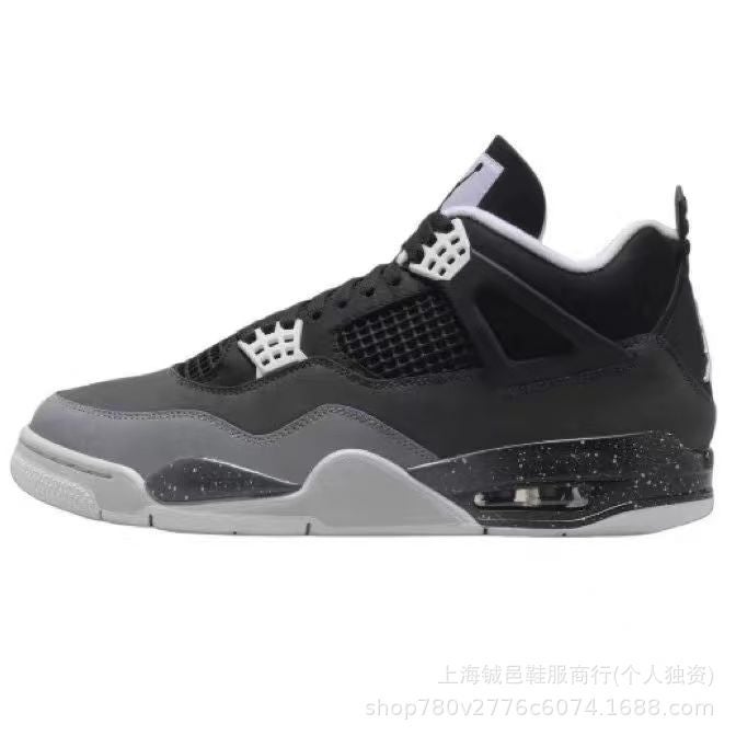 Putian Aj4 Basketball Shoes Black Cat Hot Lava White Oreo University Blue White Cement Black Red Lightning Jordan 4 Sneakers - Image 5