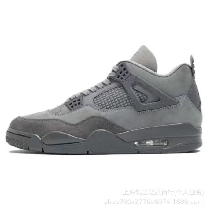 Putian Aj4 Basketball Shoes Black Cat Hot Lava White Oreo University Blue White Cement Black Red Lightning Jordan 4 Sneakers - Image 3