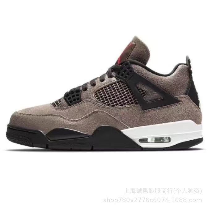 Putian Aj4 Basketball Shoes Black Cat Hot Lava White Oreo University Blue White Cement Black Red Lightning Jordan 4 Sneakers - Image 4