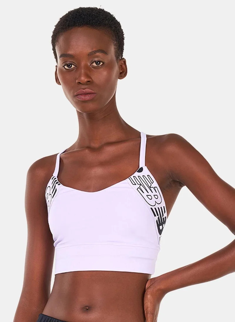 New Balance Women's Relentless Crop Sports Bra