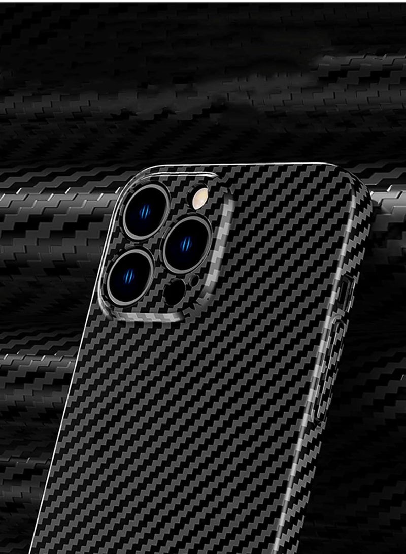 ELTRAZONE Personality Handsome Light Thin Carbon Fiber Pattern PC Phone case Compatible with iPhone 12 Pro max Unique Comfortable Cool Shockproof Back Cover - Image 4