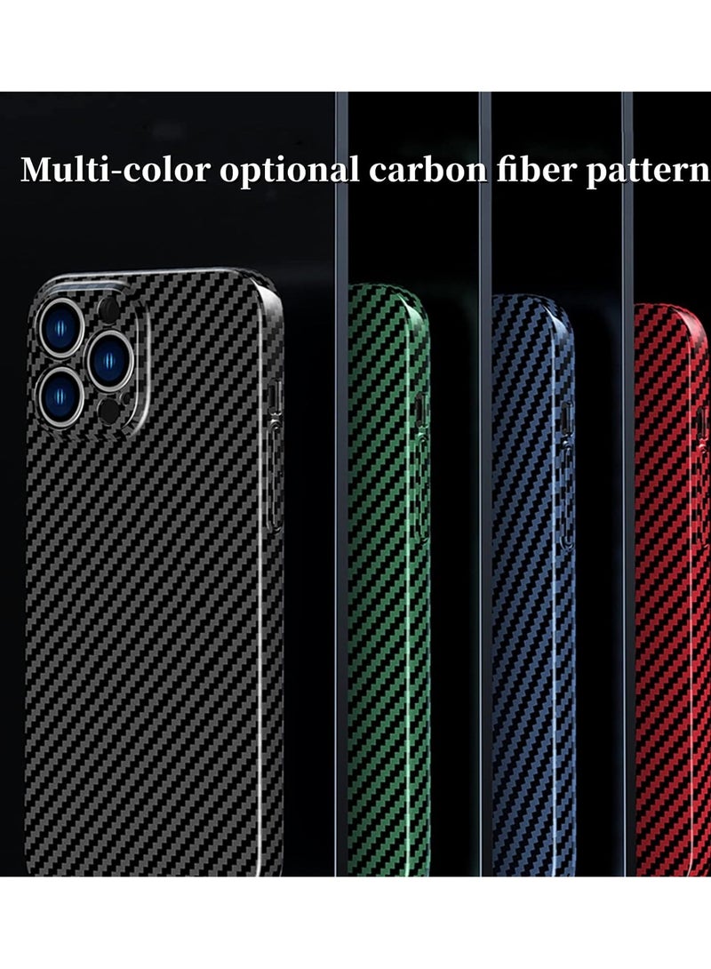 ELTRAZONE Personality Handsome Light Thin Carbon Fiber Pattern PC Phone case Compatible with iPhone 12 Pro max Unique Comfortable Cool Shockproof Back Cover - Image 5