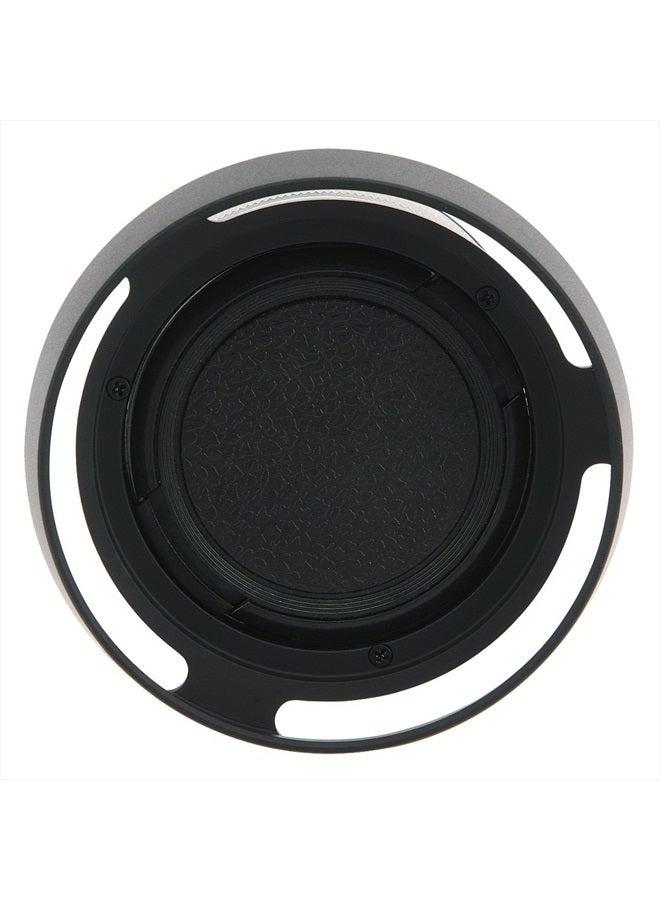 Haoge LH-ZV05 Round Metal Lens Hood for Carl Zeiss Biogon T* 2/35 35mm f2 ZM, C Biogon T* 2.8/35 35mm f2.8 ZM, Planar T* 2/50 50mm f2 ZM; Voigtlander NOKTON Classic 35mm f1.4 VM, 40mm f1.4 VM as LH-6 - Image 4