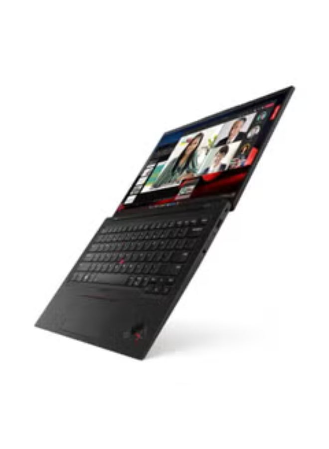 Lenovo ThinkPad X1 Carbon Laptop With 14 Inch WUXGA(1920x1200) Display IPS, Intel Core Ultra 7 155U Processor/32GB RAM DDR5/1TB SSD/Integrated Intel Graphics/Windows 11 English/Arabic Black - Image 4
