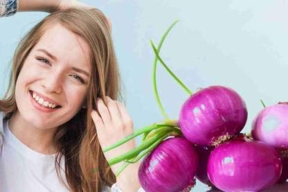 Khadi Rishikesh Ayurvedic Onion Hair Conditioner For Hair Growth & Hair Fall Control With Red Onion Juice,Fenugreek Seed| Long Strong,Frizz Free Hair-Women Men-210ML-अनियन कंडीशनर-WITH LOOFAH FREE - Image 3