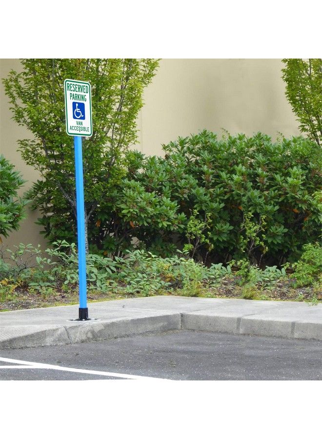 SmartSign 12 X18 Inch "Reserved Handicap Parking" Metal Sign 120 Mil Aluminum Composite (Acm) Engineer Grade Reflective Material White And Green - Image 4