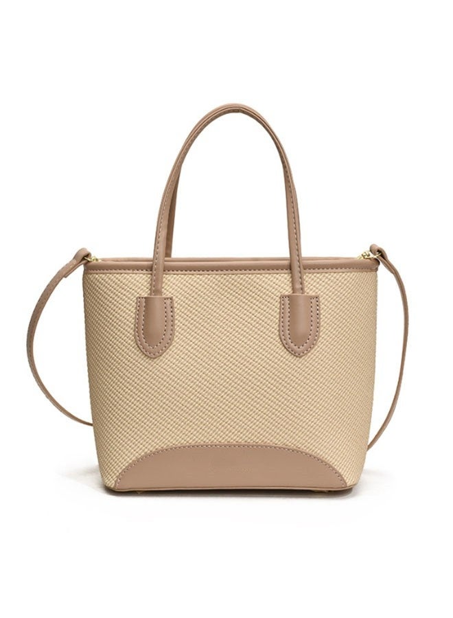 JCB CHIC حقيبة كتف جلدية من جلد البولي يوريثان متعدد الاستخدامات للسيدات، حقيبة كتف مائلة متقاطعة مائلة ذات سعة كبيرة أنيقة (568 كاكي) - Image 2