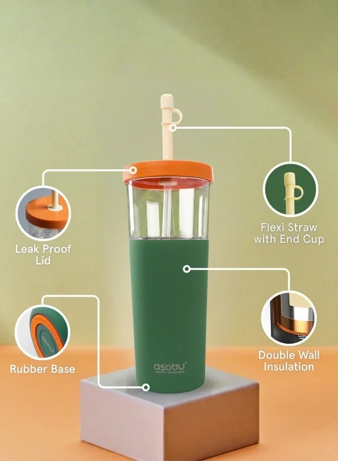 Asobu Green Pastel Green Marina Tumbler  | Best Price UAE