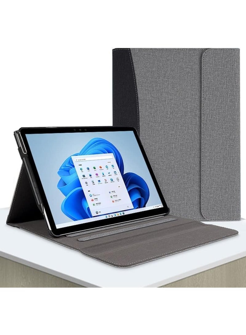 Case Compatible with Microsoft Surface Pro 10 13 inch 2024 Tablet Sleeve Pouch Cover for Surface Pro 10 5G Stand Pu Leather Cases - Image 2