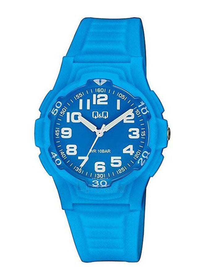 كيو آند كيو ساعة يد من المطاط بعقارب V31A-002VY - Image 1