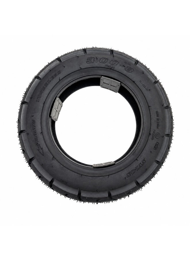 FUKUKAWA 3.00-8 Pneumatic Rubber Tire for Electric Scooter, Mobility Scooter & Mini Bike, Heavy Duty Tubed Tyre, Durable High-Traction Replacement Tire - Image 1