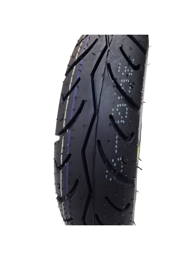 FUKUKAWA 3.00-8 Pneumatic Rubber Tire for Electric Scooter, Mobility Scooter & Mini Bike, Heavy Duty Tubed Tyre, Durable High-Traction Replacement Tire - Image 4