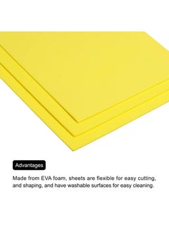 Eva Foam Sheets Yellow 7.6 Inch X 5.9 Inch 2Mm Thickness For Crafts Diy Pack Of 5 - pzsku/Z4C97301BAC31F4C37596Z/45/_/1706522938/6ca193f3-b2c7-426b-a74a-1c2e6566ff3f