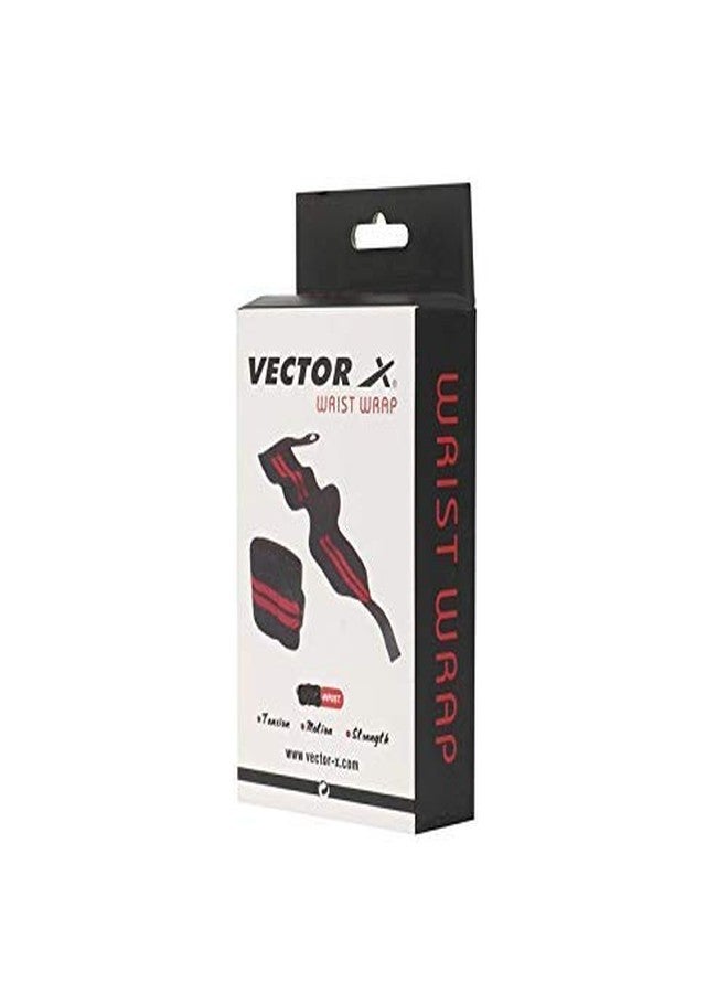 فيكتور أكس رباط معصم ثقيل Vector X WW-10 (أسود-أحمر) (عبوة من قطعتين) - Image 5