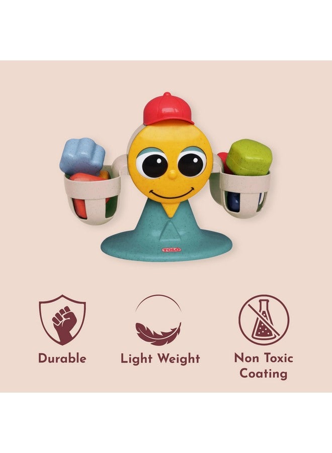 Tolo My First Scales | Interactive Balancing Toy for Babies 12+ Months | Includes 6 Colorful Shapes with Rattle Sounds | Develops Hand-Eye Coordination, Cause and Effect & Reasoning Skills - Image 5