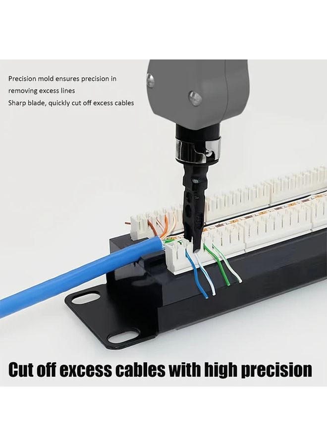 Professional Wire Stripper Impact Punch Tool For Network Cable Cutting - Image 5