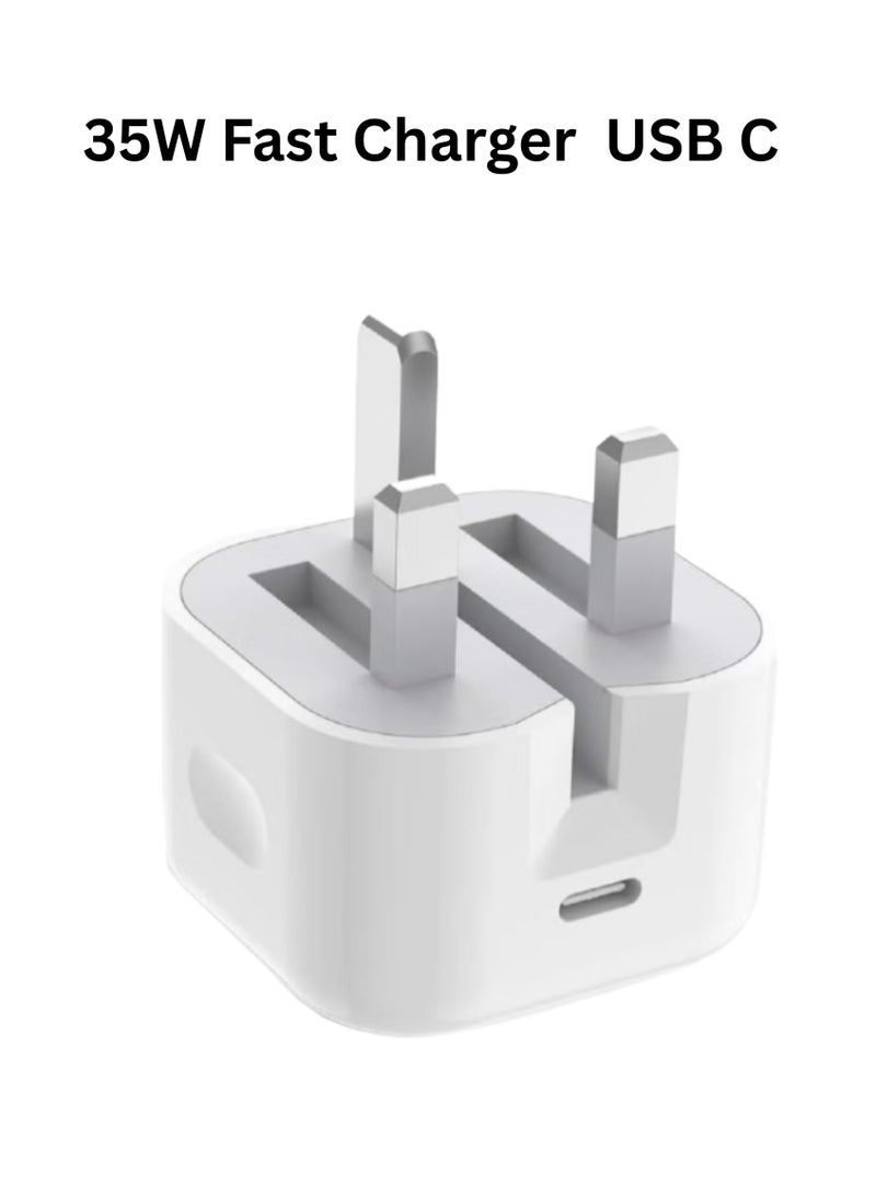 THE ARTFUL BLEND 35W Fast Charger and USB C to Lightning Cable - Image 2