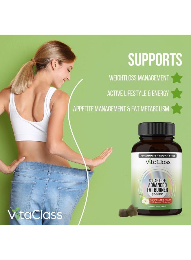 VitaClass - Sugar Free Advanced Fat Burner Gummies For Adults - 60's - Image 5