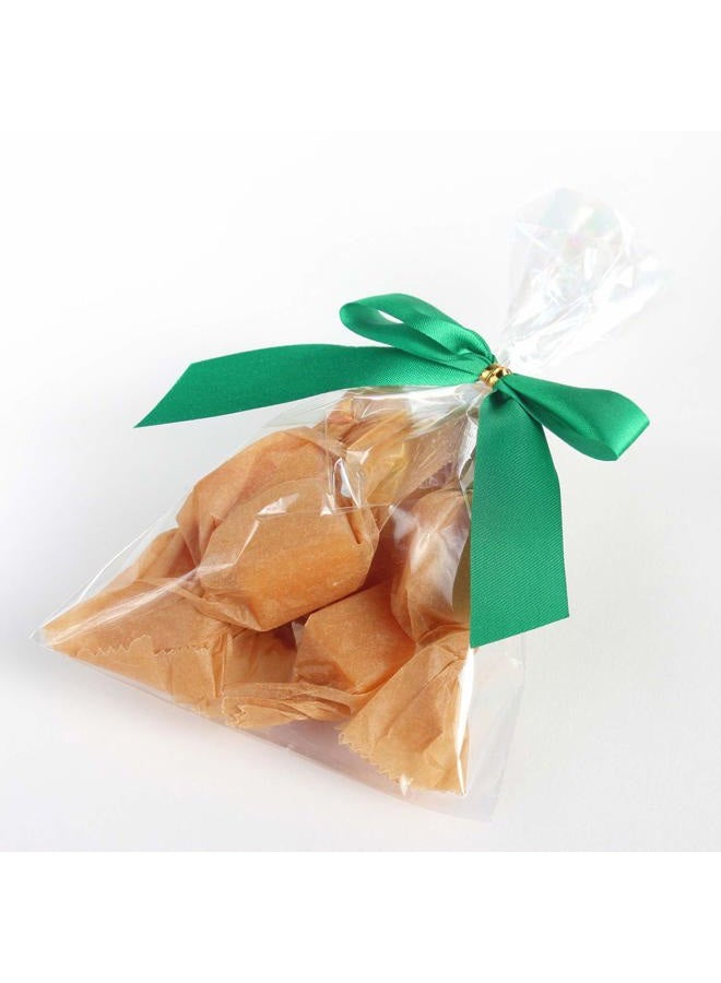 Morepack Cellophane Treat Bags,5x11 Inches 200 Pcs Clear Cellophane Bags with Twist Ties - Image 4