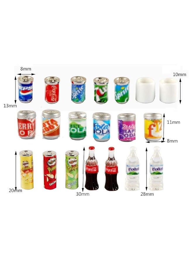 NWFashion - NWFashion Miniature Drinks Bottle (20pcs Mix) - Image 1