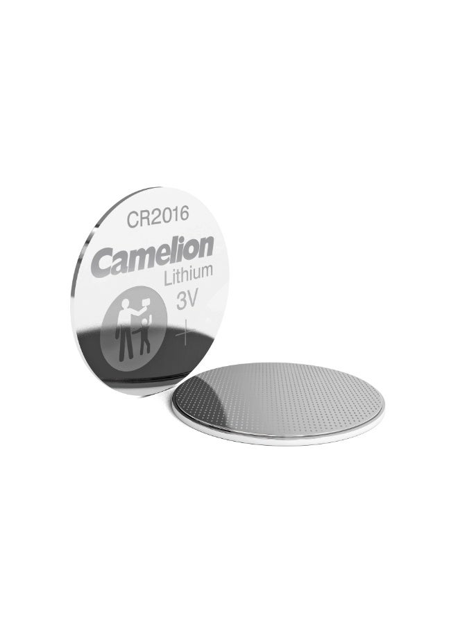 Camelion 5-Pieces Camelion CR2016 Lithium 3V Batteries - Image 2