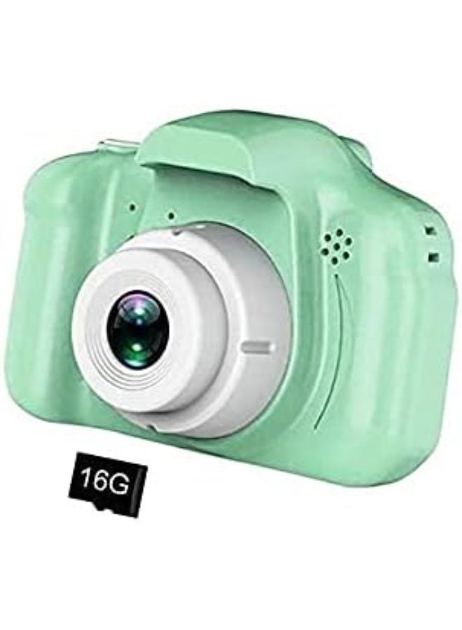 Kids Digital Camera 1080P HD for Photography and Video, Portable Rechargeable Camera with 16GB Memory Card, Educational Gift for Children