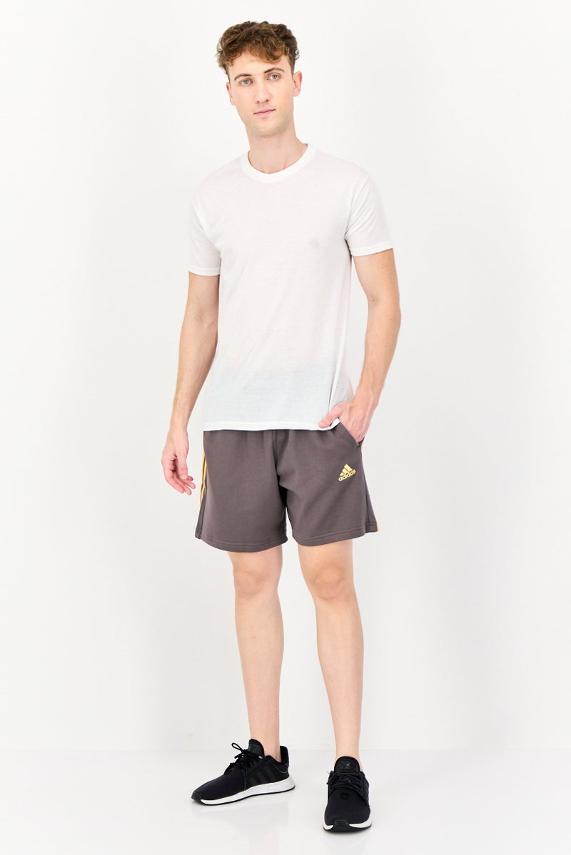 Adidas Men Sportswear Fit Outdoor Shorts, Grey - Image 4