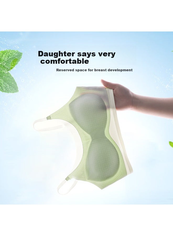 Liberal Free Series Teenage Girl Bra Underwear For Junior And Senior High School Students, Seamless, Antibacterial, Breathable, Thin Style, Adjustable, For Adolescents In Development Period - Image 3