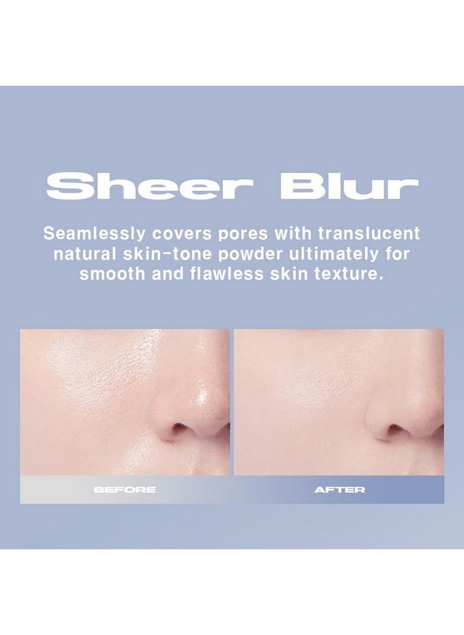 About Tone - ABOUT TONE The Blur Finish Powder/Sheer Blurring Loose Powder, Lightweight Setting Powder with Long-Wear, Translucent Mineral Finishing Powder, Natural Skin Tone for Daily Makeup, Vegan, 10g/0.35oz. - Image 1