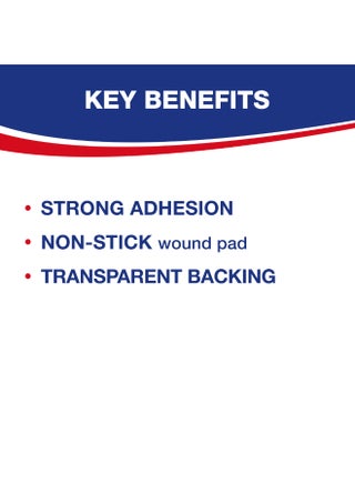 Transparent Plasters Breathable And Non-Stick Wound Pad Almost Invisible On Skin With Strong Adhesion Suitable For Face And Visible Part Of The Body 20 Strips