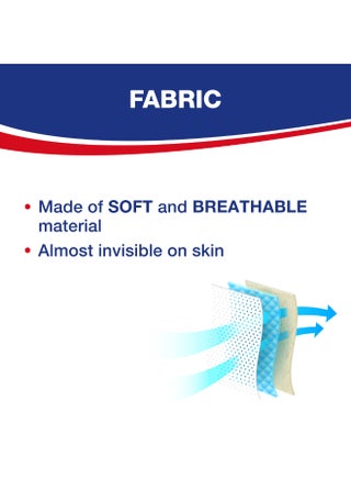 Transparent Plasters Breathable And Non-Stick Wound Pad Almost Invisible On Skin With Strong Adhesion Suitable For Face And Visible Part Of The Body 20 Strips