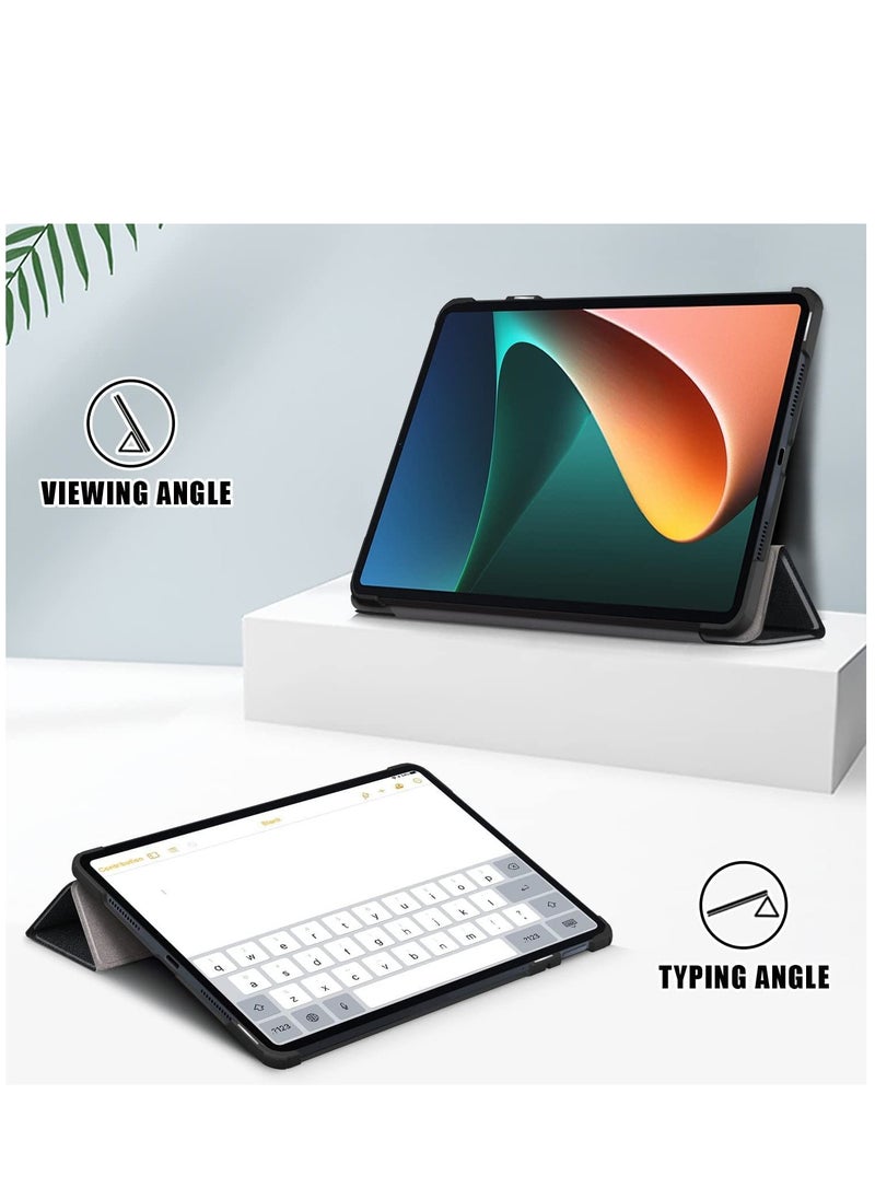 Generic - Case for Xiaomi Pad 6/6 Pro 11 Inch Released 2023 Tri Fold Slim Lightweight Hard Shell Smart Protective Cover with Multi-Angle Stand for Xiaomi Pad 6/6 Pro 11 Inch - Image 1