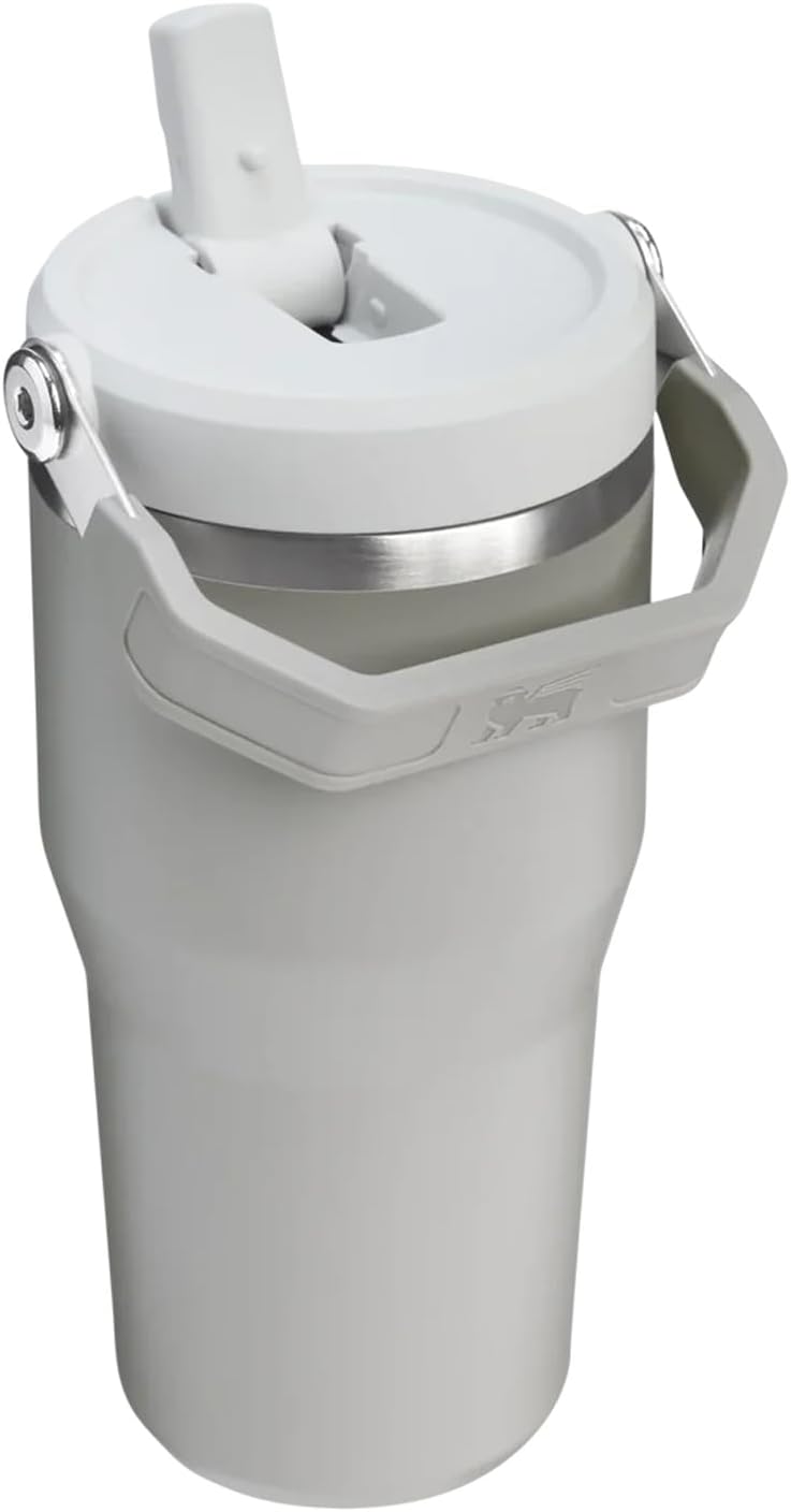 Stanley Ice Flow GO 600ml/20oz Flip Straw Water Bottle - Ash 2.0 - Image 3