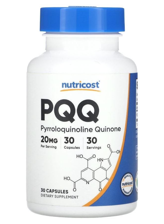PQQ 20 mg 30 Capsules