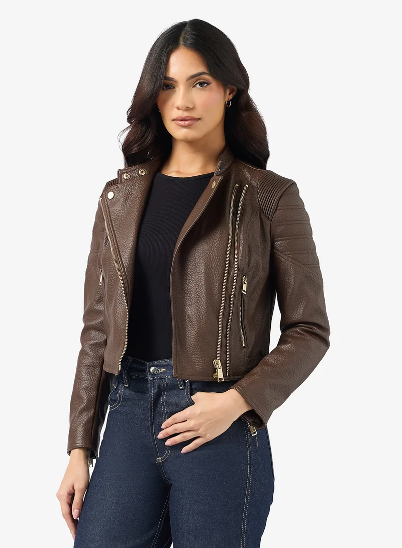 جس Jeannine Pu Stitched Jacket