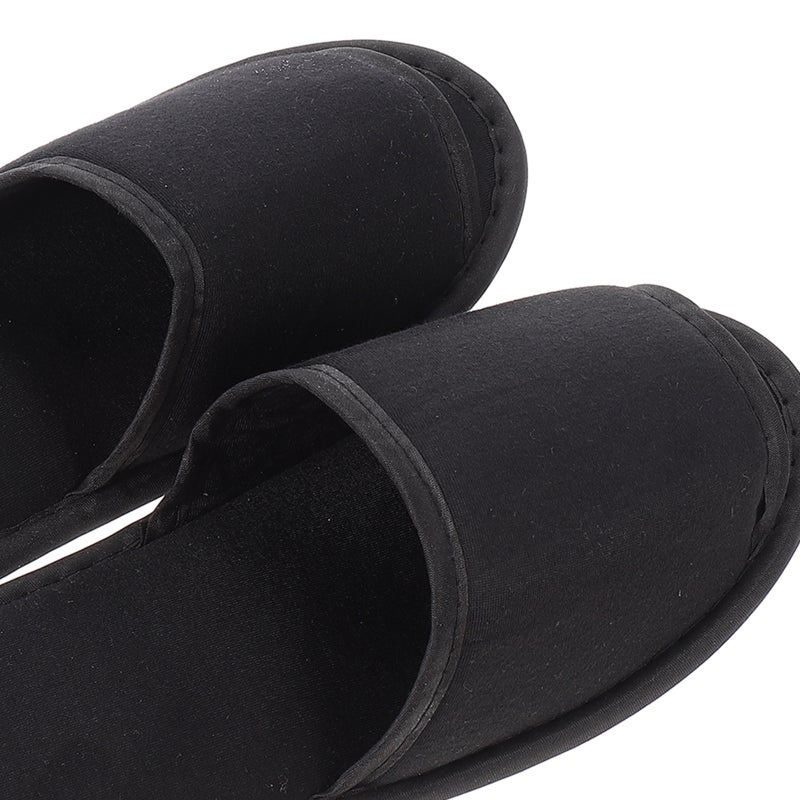 1 Set Folding Cotton Slippers Lightweight Slippers Hotel Indoor Slippers - Image 3