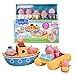 TOMY Toomies Peppa Pig Water Toys  Peppas Boat Adventure Bath Toy Set  Includes 2 Boat Toys and 5 Peppa Pig Figures  Toddler Easter Basket Stuffers  18 Months and Up - Image 4