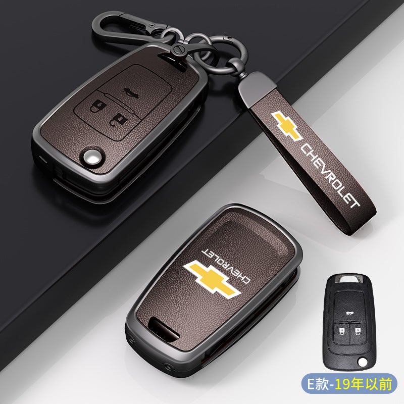 Chevrolet Key Case for Cruze, Malibu, Trax, and More - Premium Zinc Alloy Design - Image 1