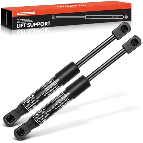 A-Premium Front Hood Struts Lift Supports Shocks Compatible with Hyundai Models - Sonata 2011 2012 2013 2014, Sedan, Excluding Hybrid - Replace# 811613Q000, 811713Q000 (2PC Set) - Image 1