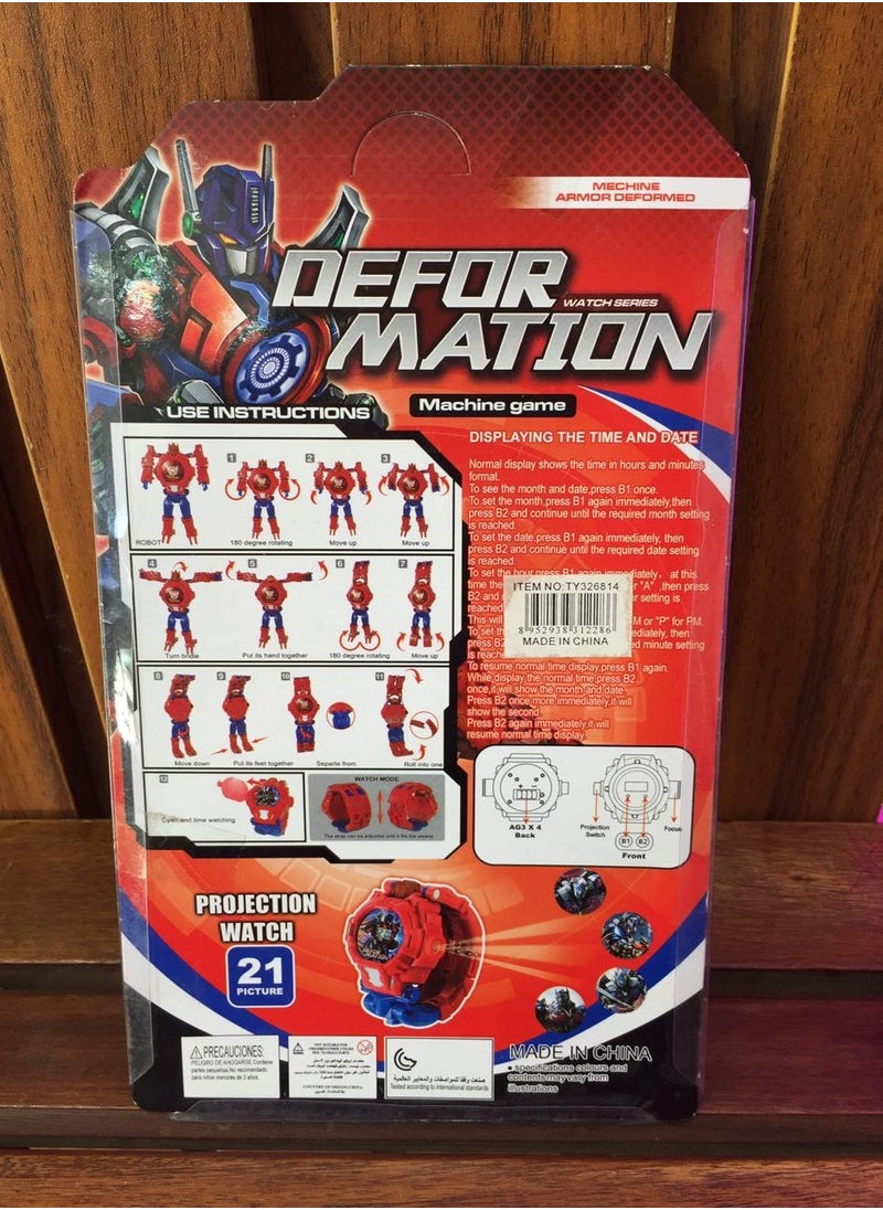 Generic - 3in1 Super Hero Watch deformation series - Image 1