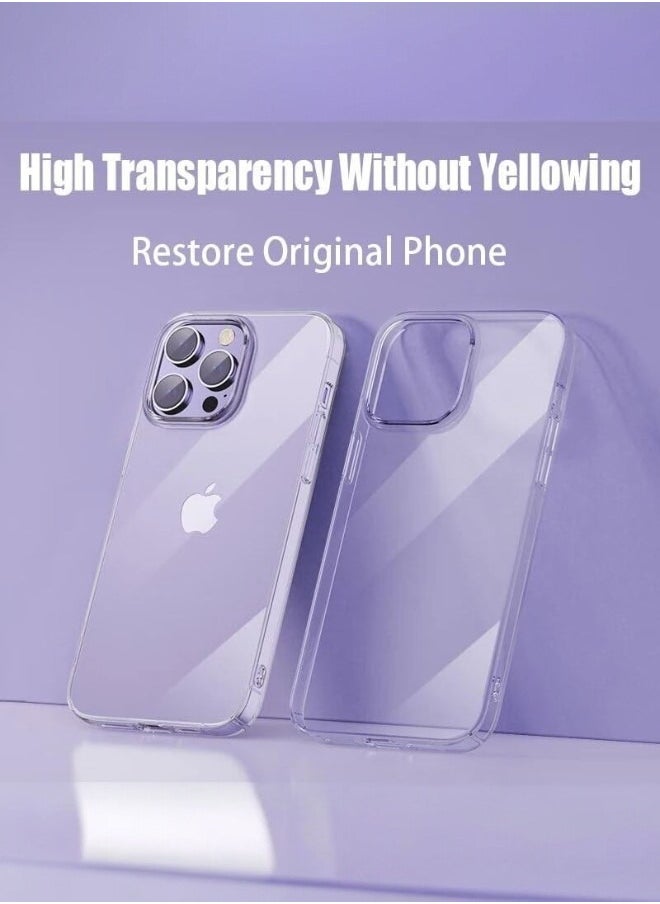 Gear4 iPhone 14 Pro, Shockproof Case, Anti-Scratch Protective Cover, Made of High Quality TPU - Clear  - Image 2