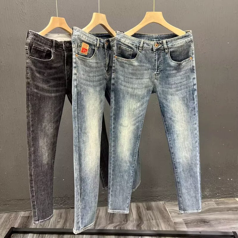 Unisex Classic Denim Jeans Loose Fit Daily Outdoor Wear - Image 3