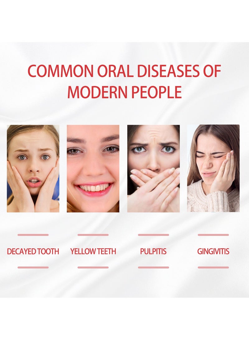 EELHOE معجون أسنان لتبييض الأسنان Sp4 منظف الأسنان مزيل البلاك جل إصلاح اللثة نفَس منعش قوة تبييض الأسنان - Image 3