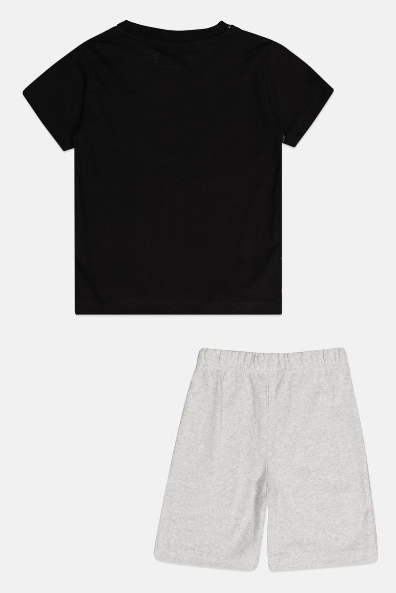 Tom And Jerry Kids Boy 2 Pcs Crew Neck Graphic Print T-Shirt And Shorts Set, Multicolor - Image 2