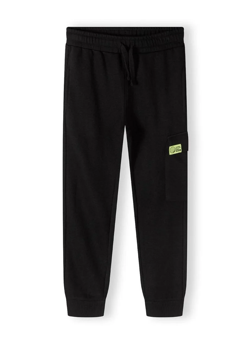 MINOTI Boy's Cotton Two-Piece Set with Printed T-Shirt and Jogger Pants