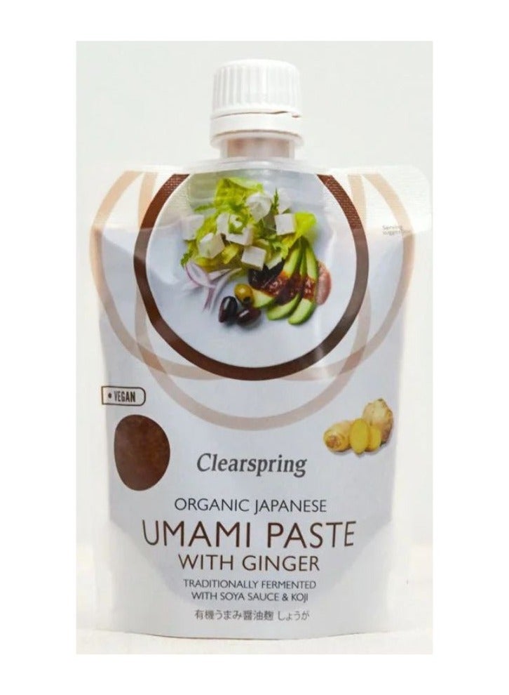Organic Japanese Umamii Paste with Ginger 150g